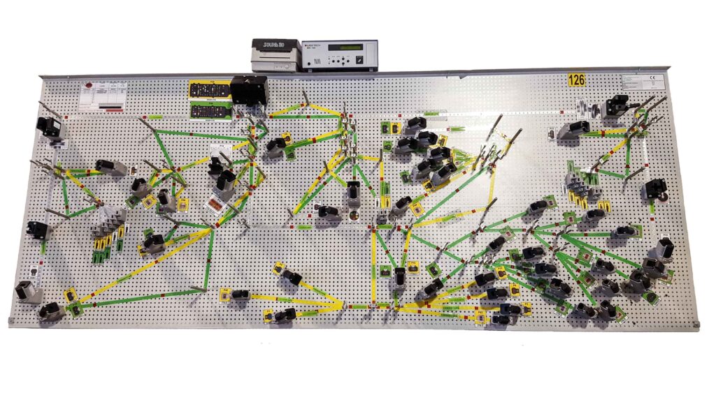 Cablaggi elettrici - Tavole di stesura e collaudo elettrico